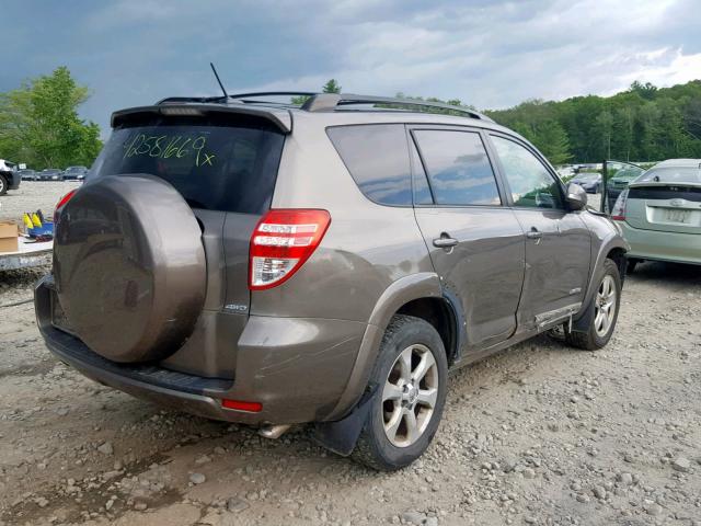 JTMDK4DV5AD012003 - 2010 TOYOTA RAV4 LIMIT BROWN photo 4