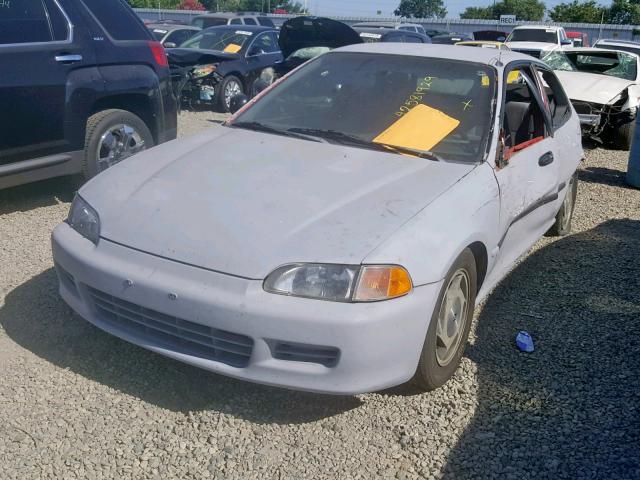 2HGEH2462PH543141 - 1993 HONDA CIVIC DX SILVER photo 1