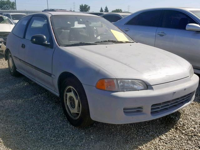 2HGEH2462PH543141 - 1993 HONDA CIVIC DX SILVER photo 2