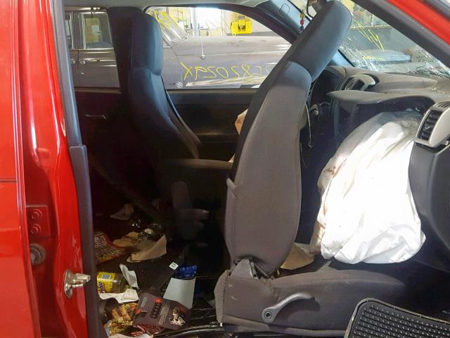 1GCDSCF90C8100110 - 2012 CHEVROLET COLORADO L RED photo 5