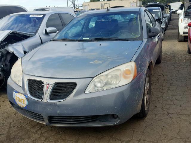 1G2ZH57NX94158919 - 2009 PONTIAC G6 GT BLUE photo 2