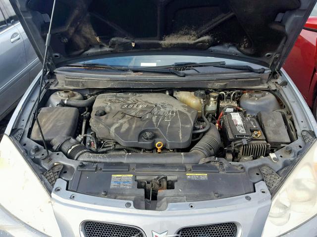 1G2ZH57NX94158919 - 2009 PONTIAC G6 GT BLUE photo 7