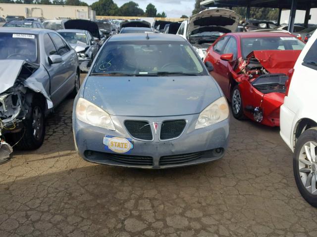 1G2ZH57NX94158919 - 2009 PONTIAC G6 GT BLUE photo 9