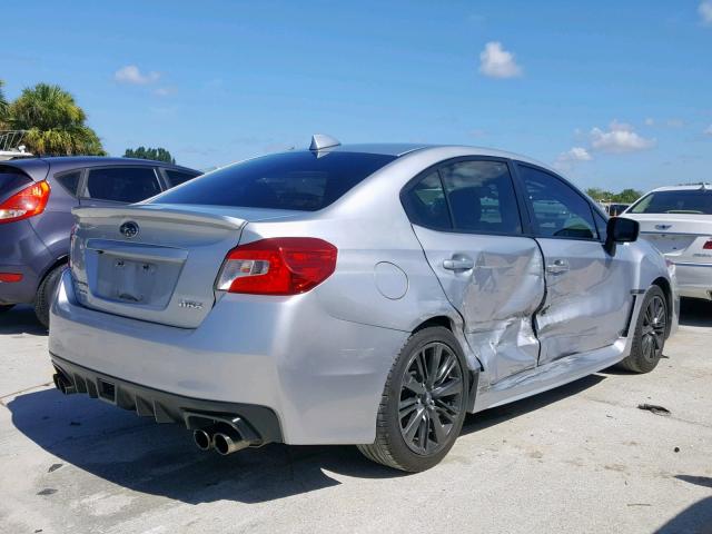 JF1VA1G67F9809489 - 2015 SUBARU WRX LIMITE SILVER photo 4