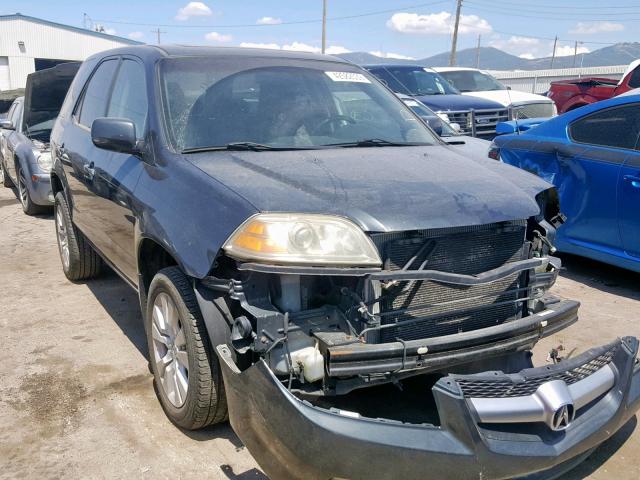 2HNYD182X6H500278 - 2006 ACURA MDX GRAY photo 1