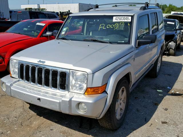 1J8HG58PX7C623494 - 2007 JEEP COMMANDER 银色 照片 2