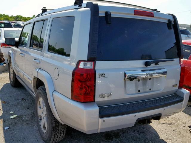 1J8HG58PX7C623494 - 2007 JEEP COMMANDER 银色 照片 3