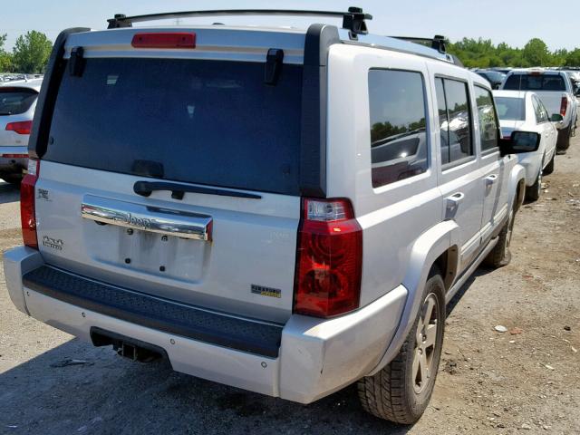 1J8HG58PX7C623494 - 2007 JEEP COMMANDER 银色 照片 4