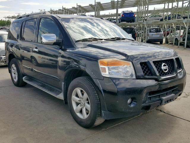 5N1BA0NC7AN602936 - 2010 NISSAN ARMADA SE BLACK photo 1