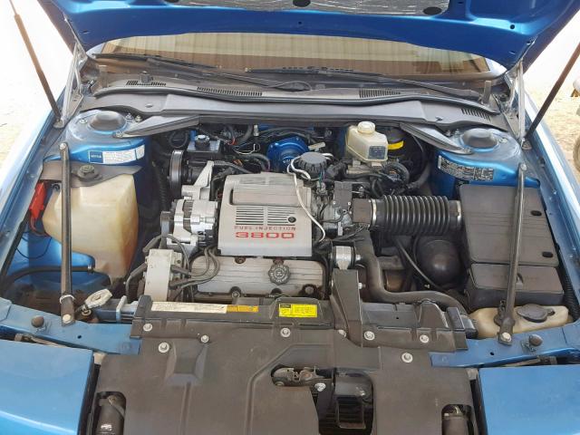 1G4EC13C2LB900945 - 1990 BUICK REATTA BLUE photo 7