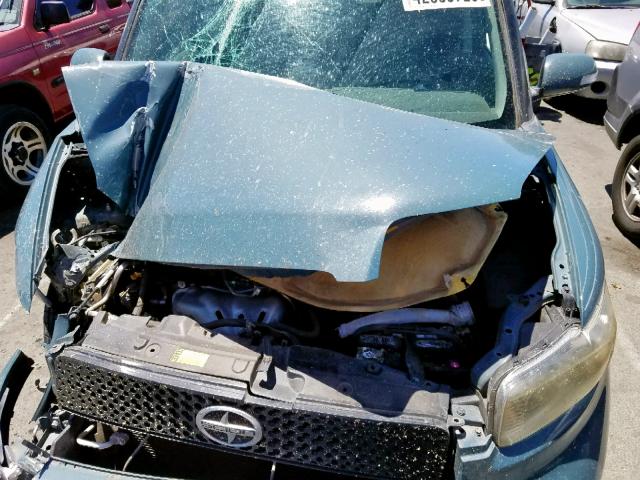 JTLZE4FE1A1106928 - 2010 TOYOTA SCION XB ნაცრისფერი ფოტო 7