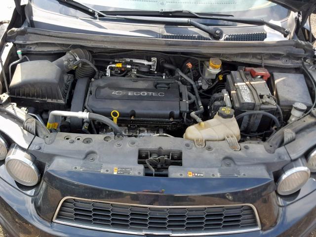 1G1JA5SH9C4109645 - 2012 CHEVROLET SONIC LS 黑色 照片 7