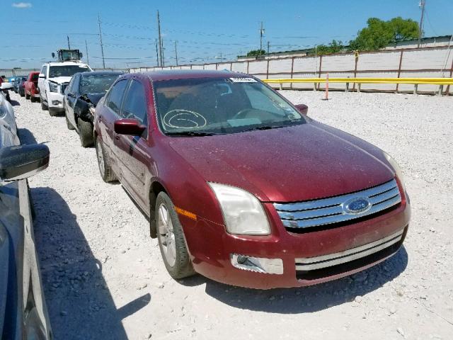 3FAHP08107R122532 - 2007 FORD FUSION SEL RED photo 1