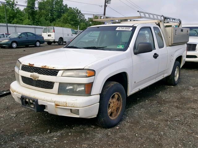 1GCCS199588130352 - 2008 CHEVROLET COLORADO WHITE photo 2