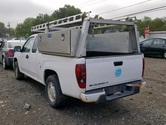 1GCCS199588130352 - 2008 CHEVROLET COLORADO WHITE photo 3