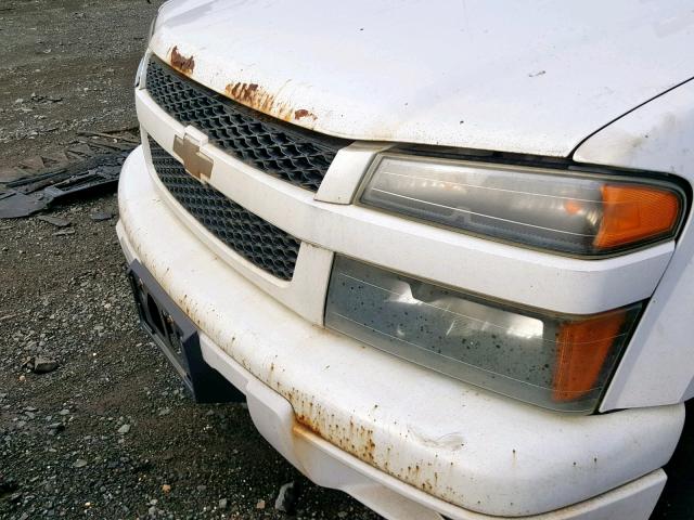 1GCCS199588130352 - 2008 CHEVROLET COLORADO WHITE photo 9