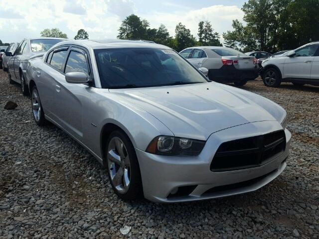 2C3CDXCT6CH261041 - 2012 DODGE CHARGER R/ SILVER photo 1