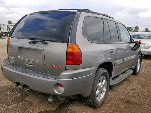 1GKDT13S952249859 - 2005 GMC ENVOY GRAY photo 4