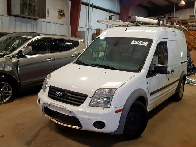 NM0LS7BN9DT140221 - 2013 FORD TRANSIT CO WHITE photo 2