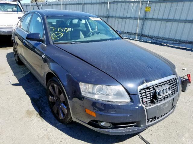 WAUDV74F58N040161 - 2008 AUDI A6 4.2 QUA BLUE photo 1