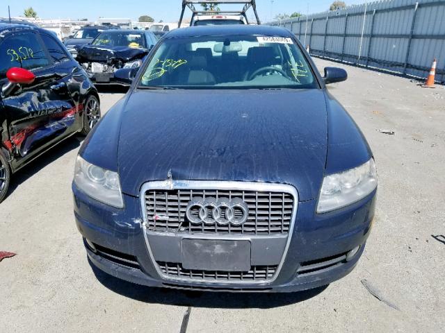 WAUDV74F58N040161 - 2008 AUDI A6 4.2 QUA BLUE photo 9