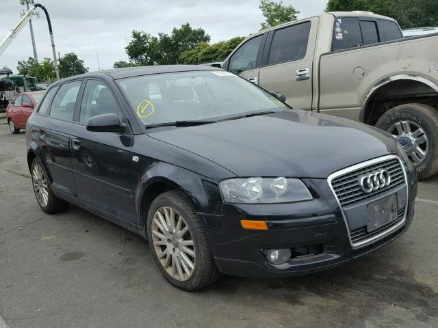 WAUNF78P87A131905 - 2007 AUDI A3 2.0 PRE BLACK photo 1