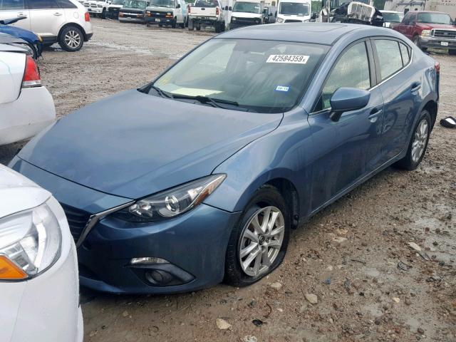 3MZBM1W72FM216779 - 2015 MAZDA 3 GRAND TO BLUE photo 2