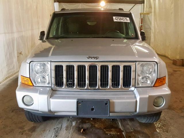 1J8HG48K87C634038 - 2007 JEEP COMMANDER 银色 照片 9