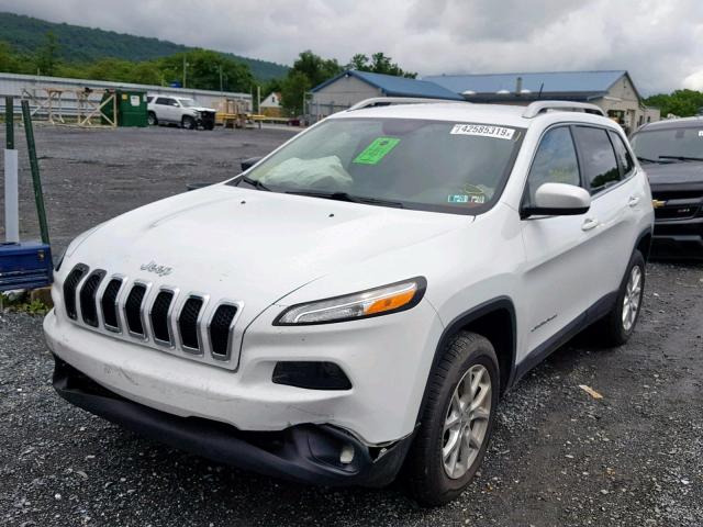 1C4PJMCB7EW169081 - 2014 JEEP CHEROKEE L WHITE photo 2