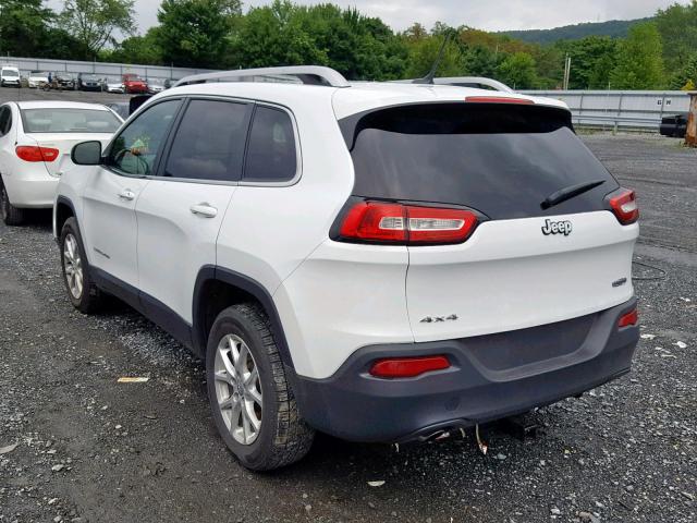 1C4PJMCB7EW169081 - 2014 JEEP CHEROKEE L WHITE photo 3