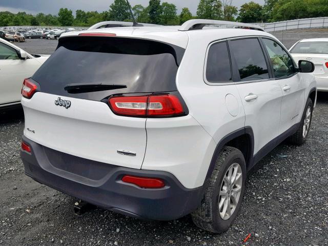 1C4PJMCB7EW169081 - 2014 JEEP CHEROKEE L WHITE photo 4