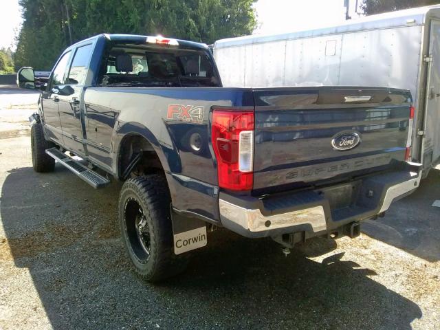 1FT8W3BT1HEE97505 - 2017 FORD F350 SUPER BLUE photo 3
