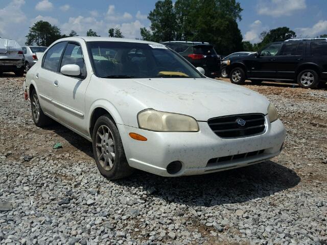 JN1CA31D81T814932 - 2001 NISSAN MAXIMA GXE WHITE photo 1