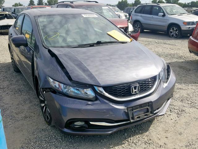 2HGFB2F9XFH525451 - 2015 HONDA CIVIC EXL 黑色 照片 1