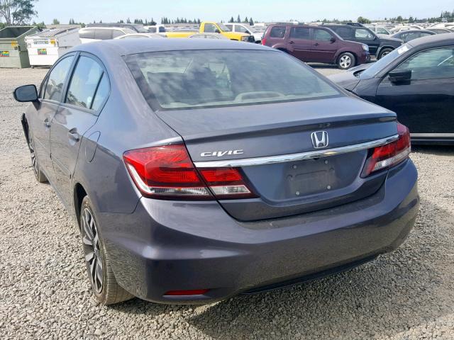 2HGFB2F9XFH525451 - 2015 HONDA CIVIC EXL 黑色 照片 5