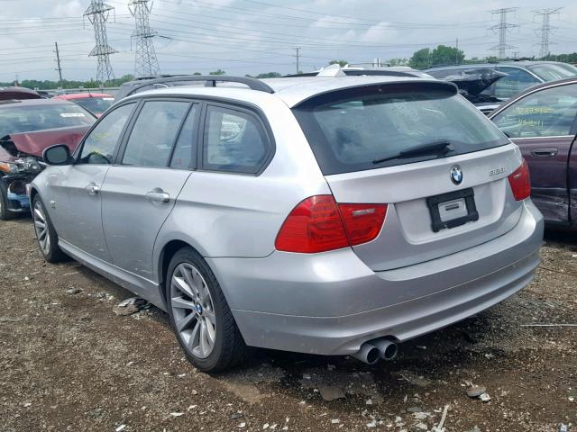 WBAUU33539A540493 - 2009 BMW 328 XIT SILVER photo 3