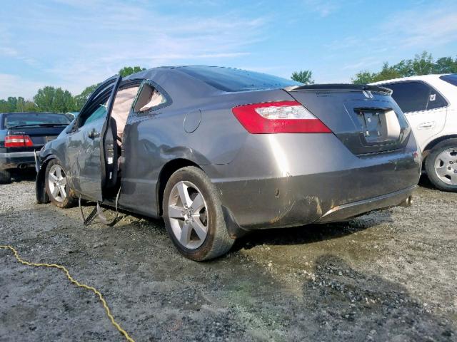 2HGFG12928H557895 - 2008 HONDA CIVIC EXL 灰色 照片 3