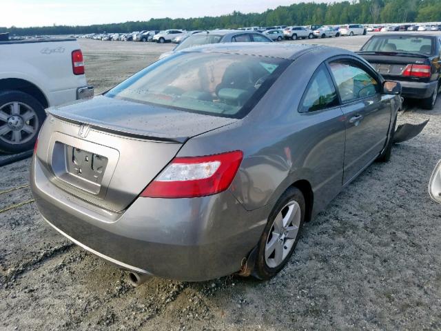 2HGFG12928H557895 - 2008 HONDA CIVIC EXL 灰色 照片 4