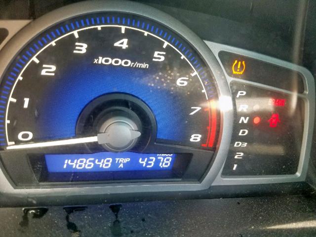 2HGFG12928H557895 - 2008 HONDA CIVIC EXL 灰色 照片 8