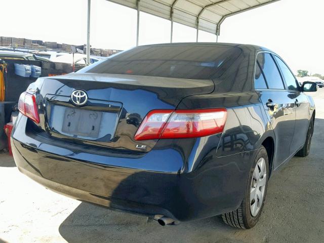 JTNBE46K473015826 - 2007 TOYOTA CAMRY NEW BLACK photo 4