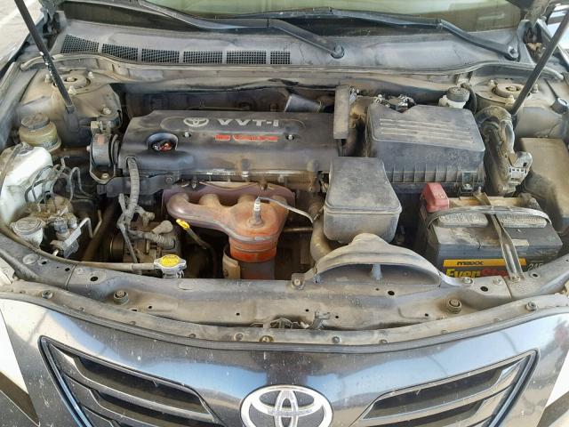 JTNBE46K473015826 - 2007 TOYOTA CAMRY NEW BLACK photo 7