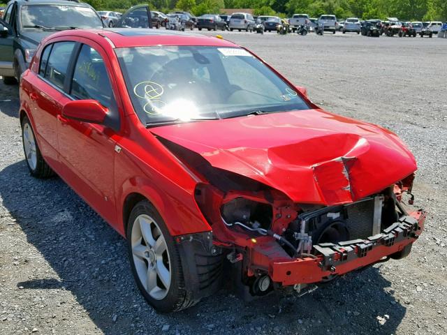 W08AT671385003656 - 2008 SATURN ASTRA XR RED photo 1
