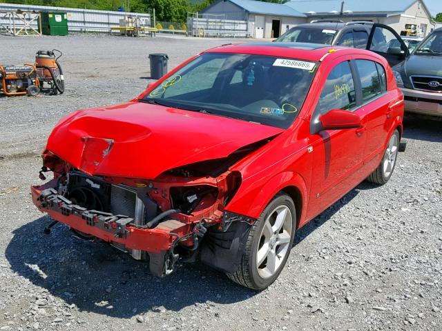 W08AT671385003656 - 2008 SATURN ASTRA XR RED photo 2