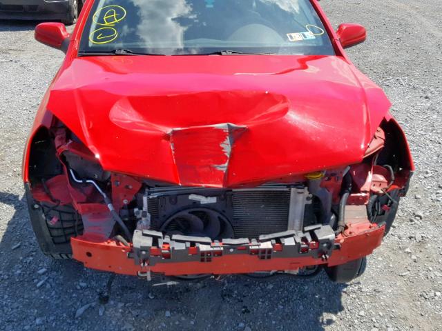 W08AT671385003656 - 2008 SATURN ASTRA XR RED photo 7