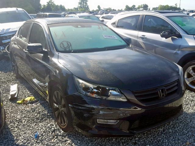 1HGCR2F83DA105774 - 2013 HONDA ACCORD EXL BLACK photo 1