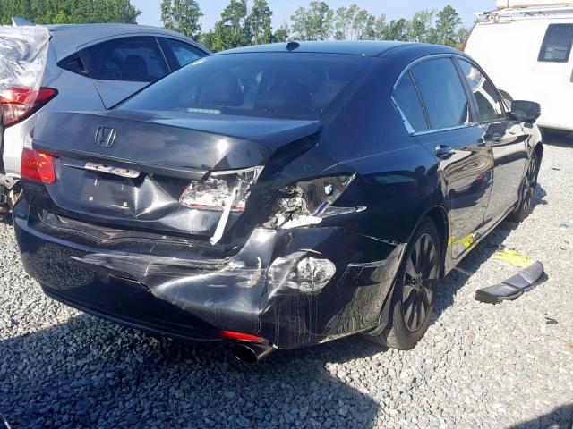 1HGCR2F83DA105774 - 2013 HONDA ACCORD EXL BLACK photo 4