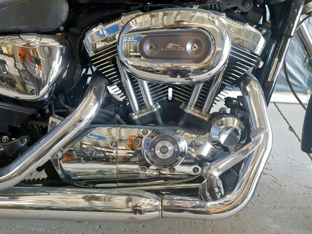 1HD1CT3187K460036 - 2007 HARLEY-DAVIDSON XL1200 C BLACK photo 7