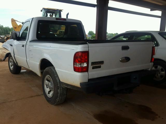 1FTKR1AD1BPA95345 - 2011 FORD RANGER WHITE photo 3