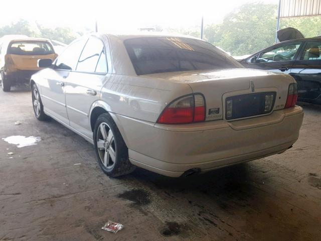 1LNFM87A26Y638378 - 2006 LINCOLN LS 白色 照片 3