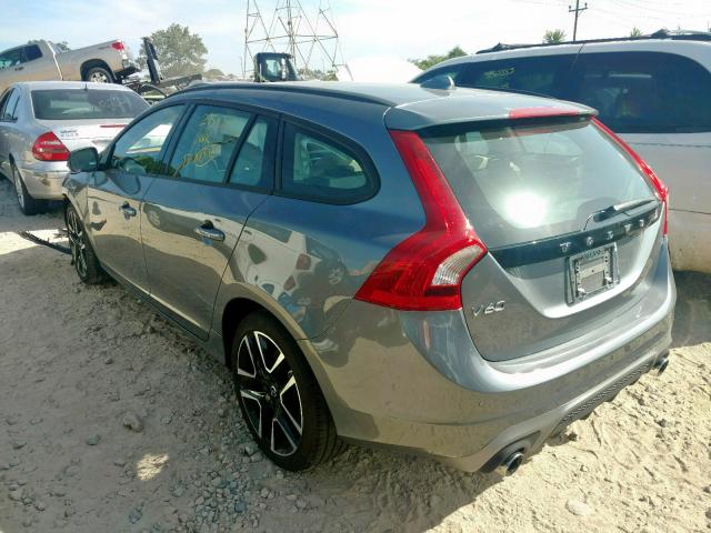 YV140MEL7J2380367 - 2018 VOLVO V60 T5 GRAY photo 3